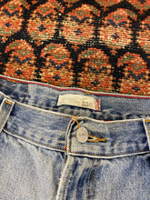 Load image into Gallery viewer, Vintage Levi’s High Waisted Frayed Denim Shorts - 30in