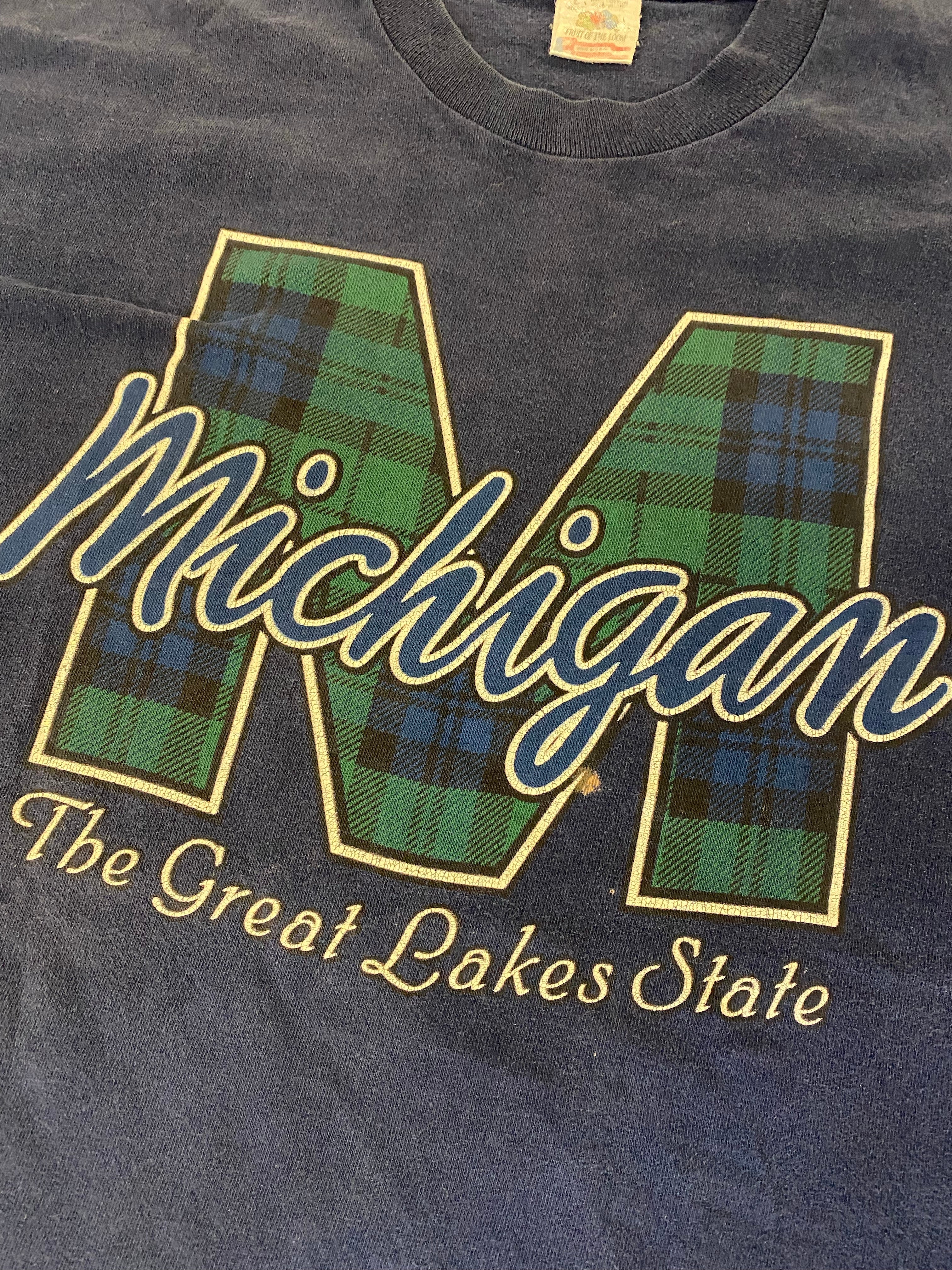 Vintage Michigan T Shirt - S/M