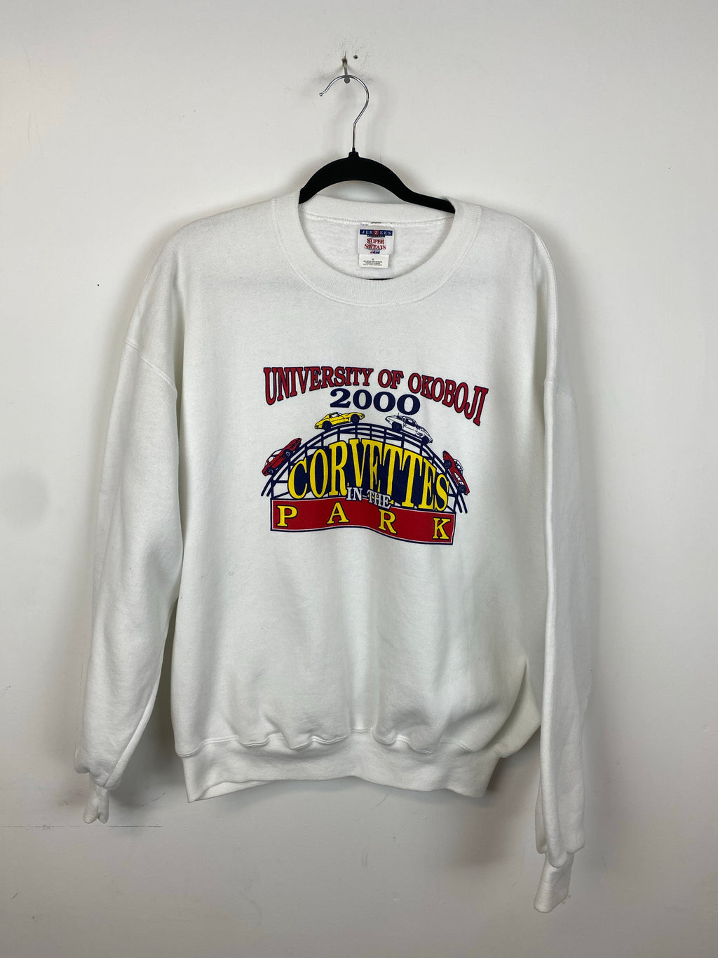 2000s University Corvette crewneck - L