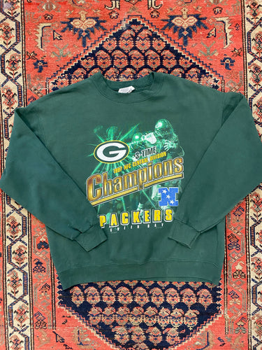 Vintage Green Bay Packers Crewneck - M