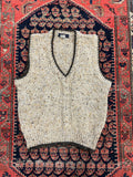 VINTAGE KNITTED VEST - SMALL