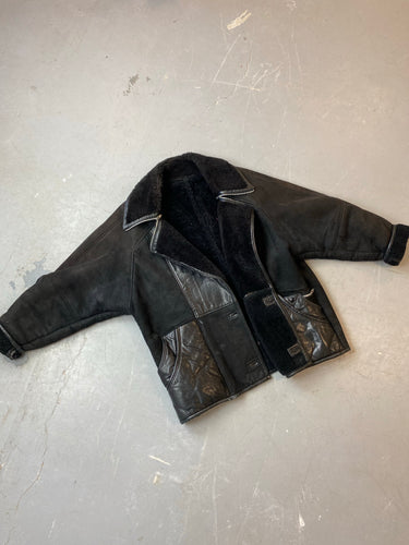Over sized suede jacket