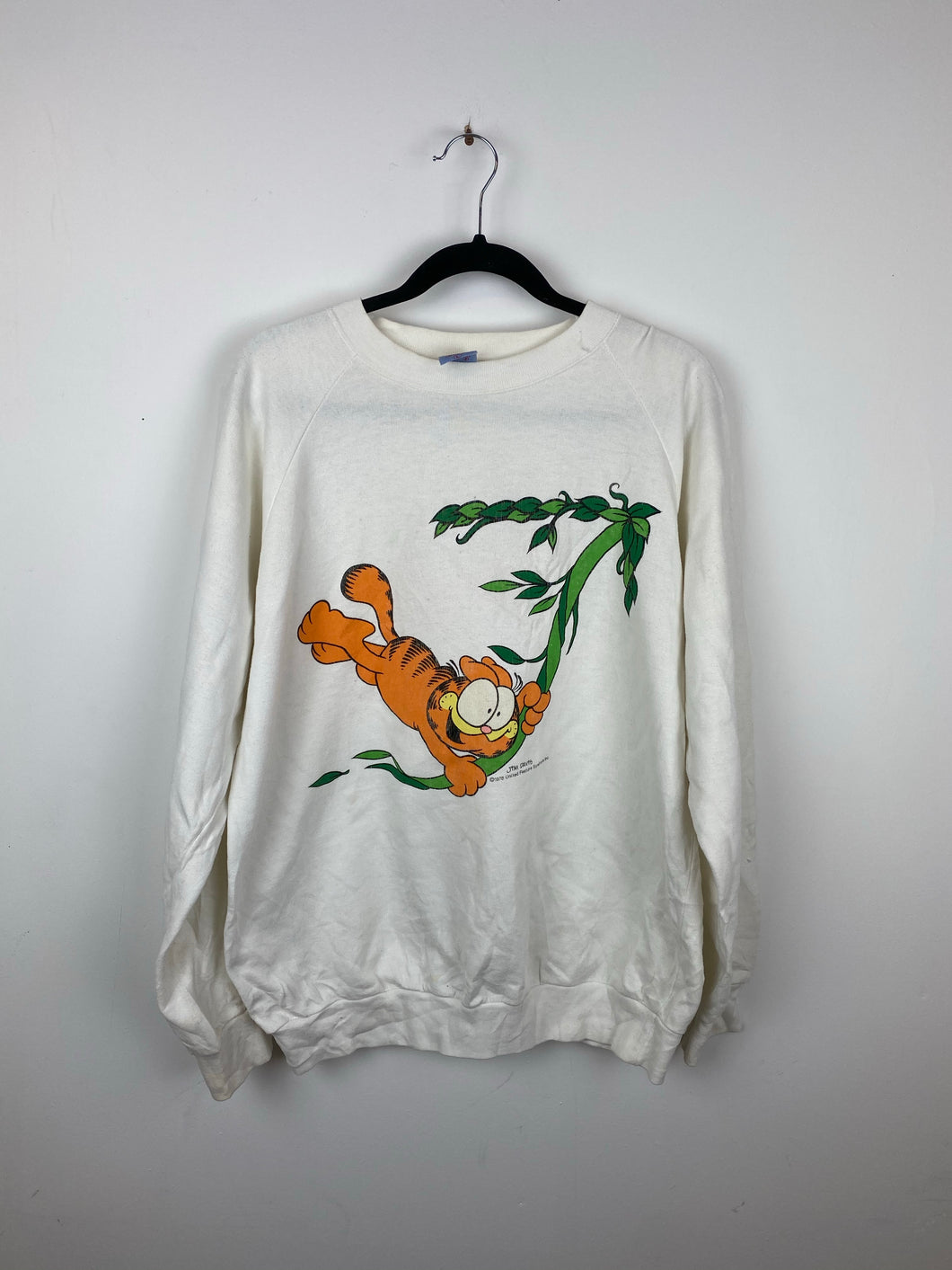 1978 front and back Garfield crewneck