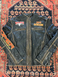 VINTAGE LEATHER JACKET - SMALL