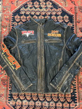 Load image into Gallery viewer, VINTAGE LEATHER JACKET - SMALL