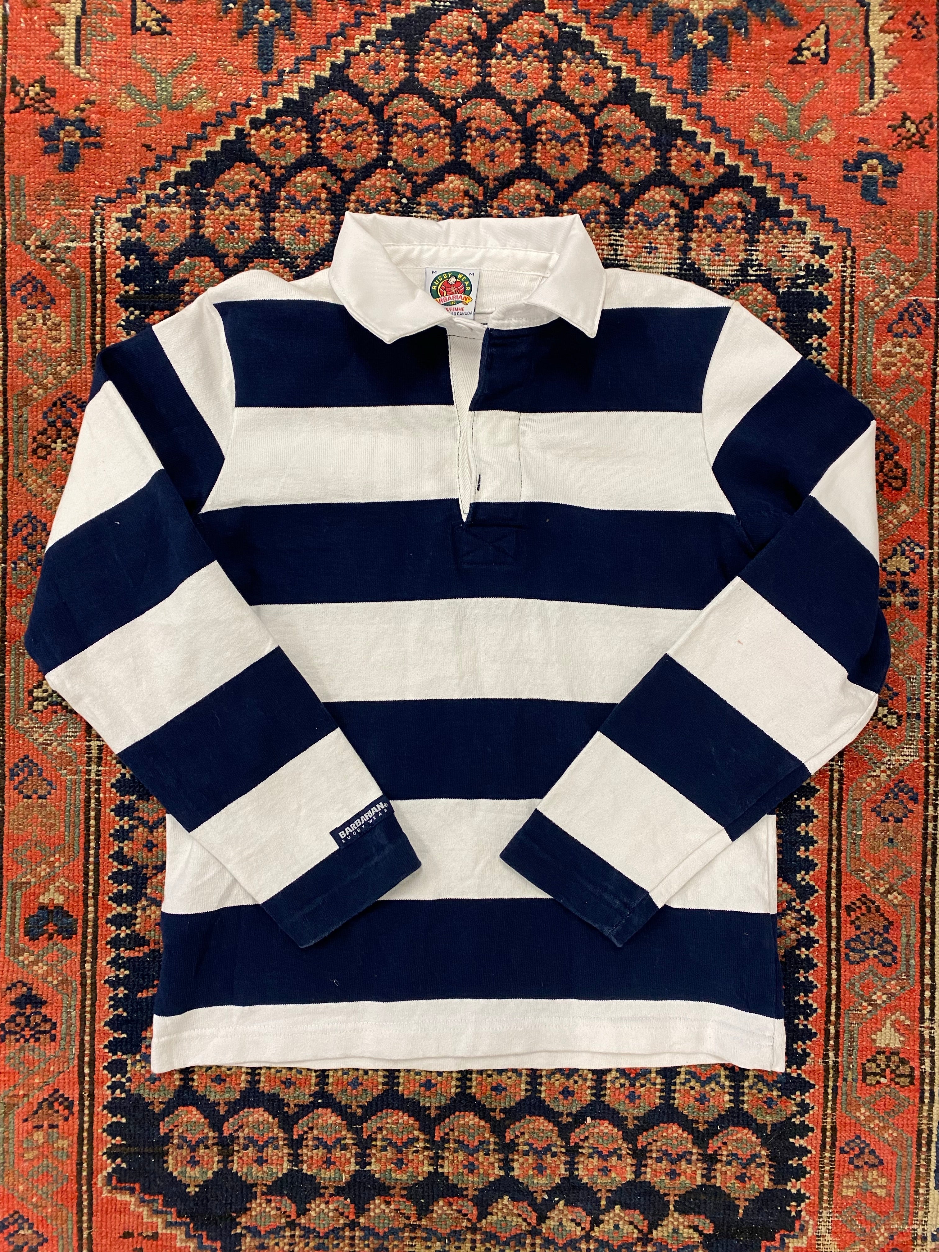 Vintage Rugby Polo - WMNS - M