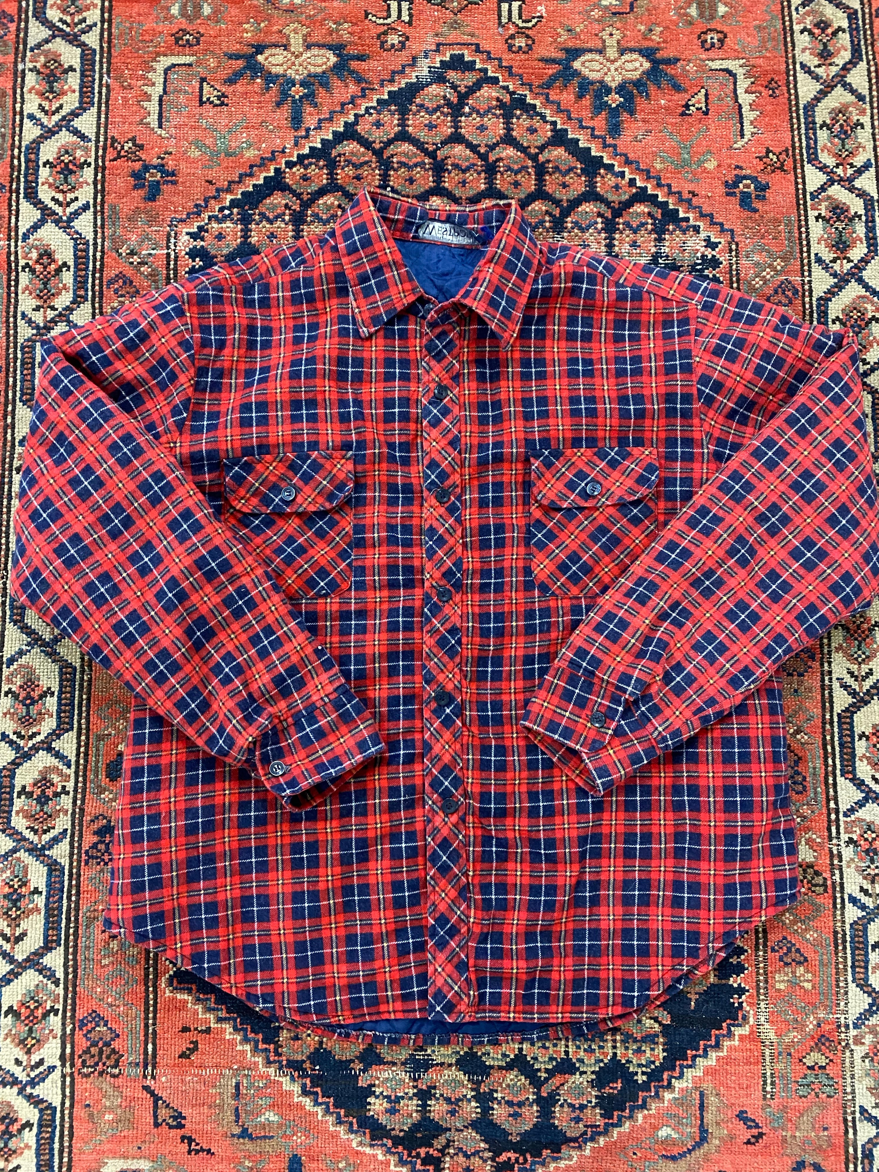 Vintage Plaid Jacket - L
