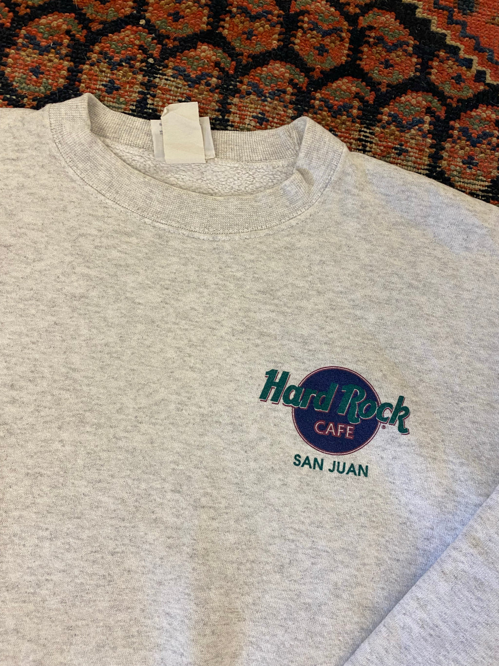 90s Front And Back Hard Rock Cafe Crewneck - M