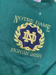 Embroidered Notre Dame crewneck