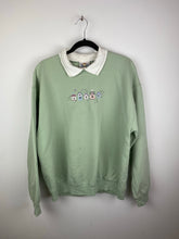 Load image into Gallery viewer, Embroidered birdhouse Crewneck