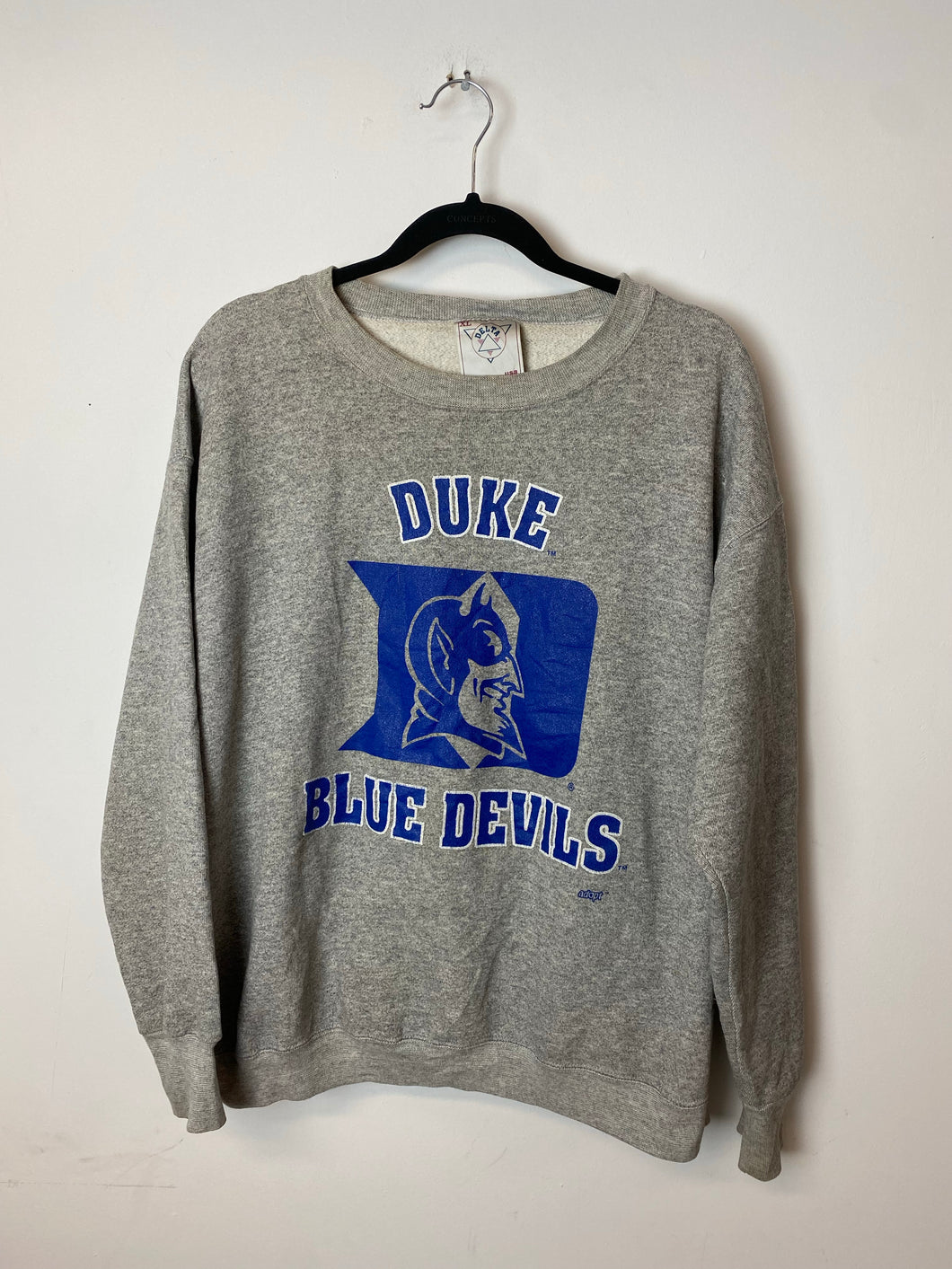 Vintage Duke Blue Devils Crewneck - M