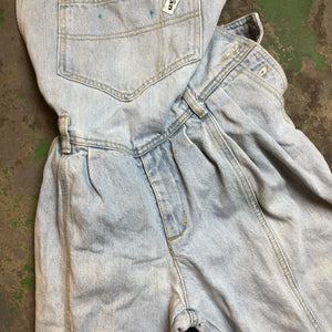 90s pleated guess overalls