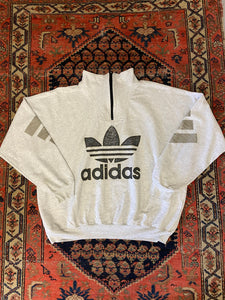 Vintage Front And Back Adidas Equipment Crewneck - M