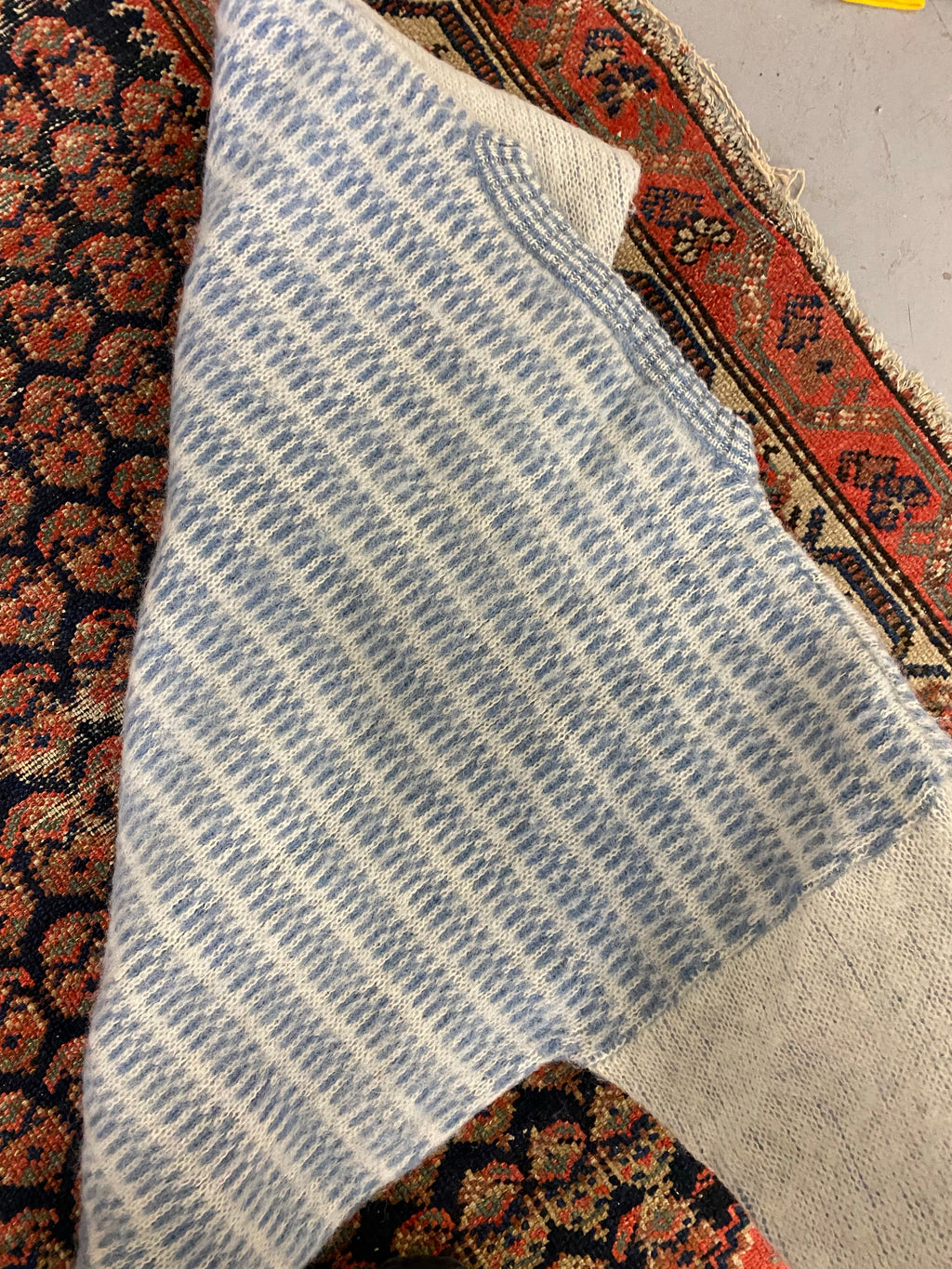 Vintage Snowflake Knit Sweater - M