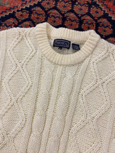 Load image into Gallery viewer, Vintage Cable Knit Sweater - S