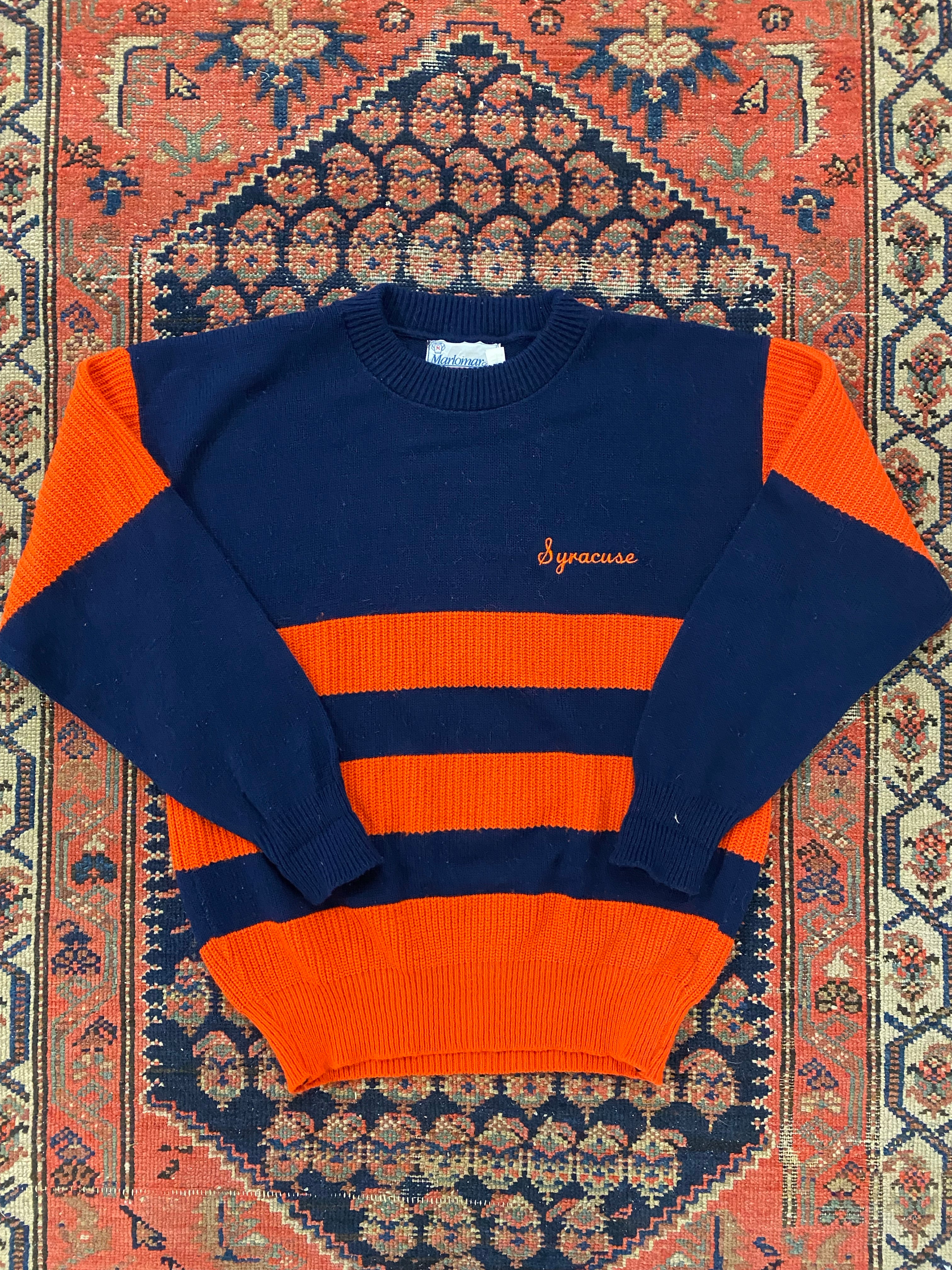 90s Syracuse Knit Sweater - M