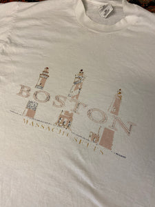 Vintage Boston T Shirt - L