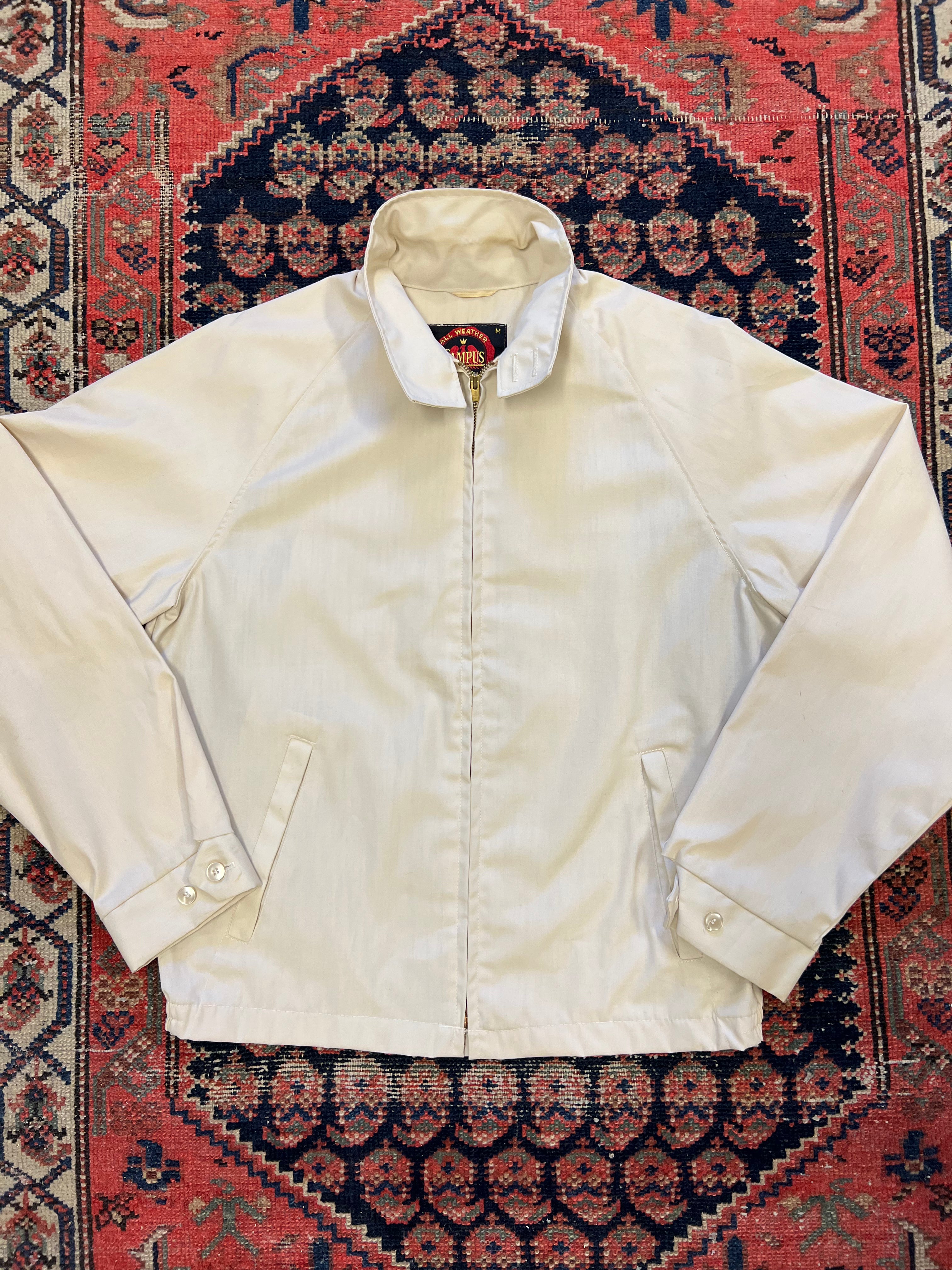 VINTAGE CREME SPORT JACKET - SMALL