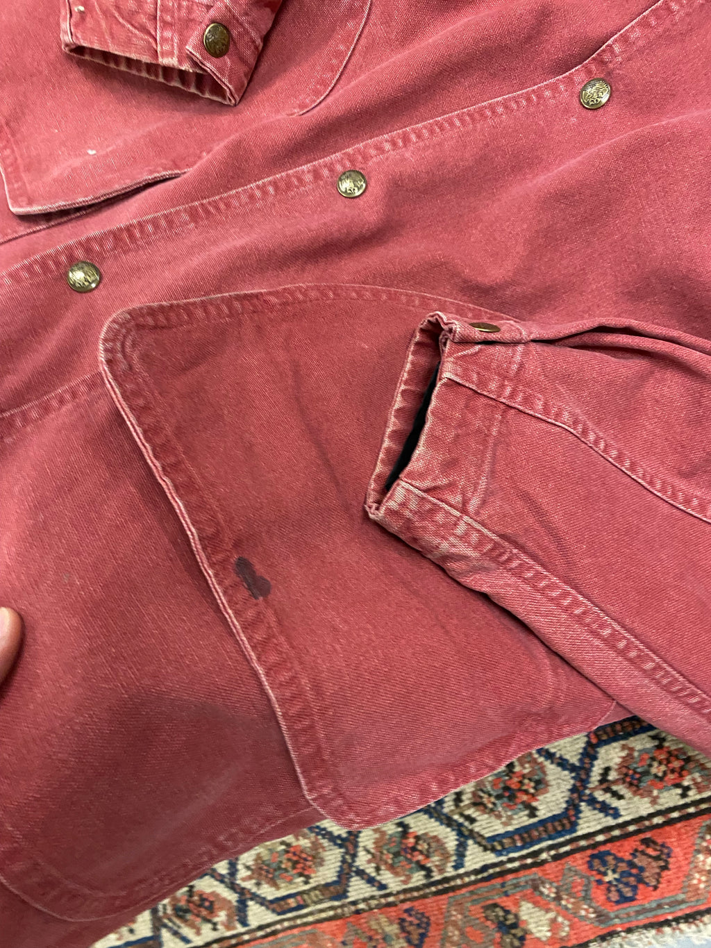 90s Stone Wash Woolrich Jacket - M