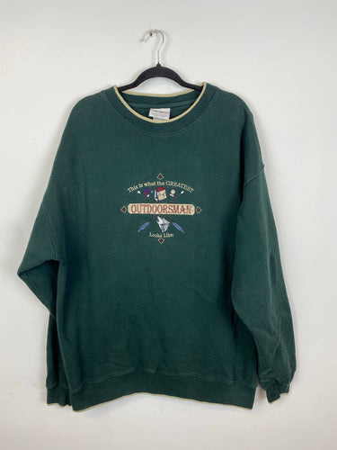 90s This is what a great outdoorsman looks like - crewneck - XXL