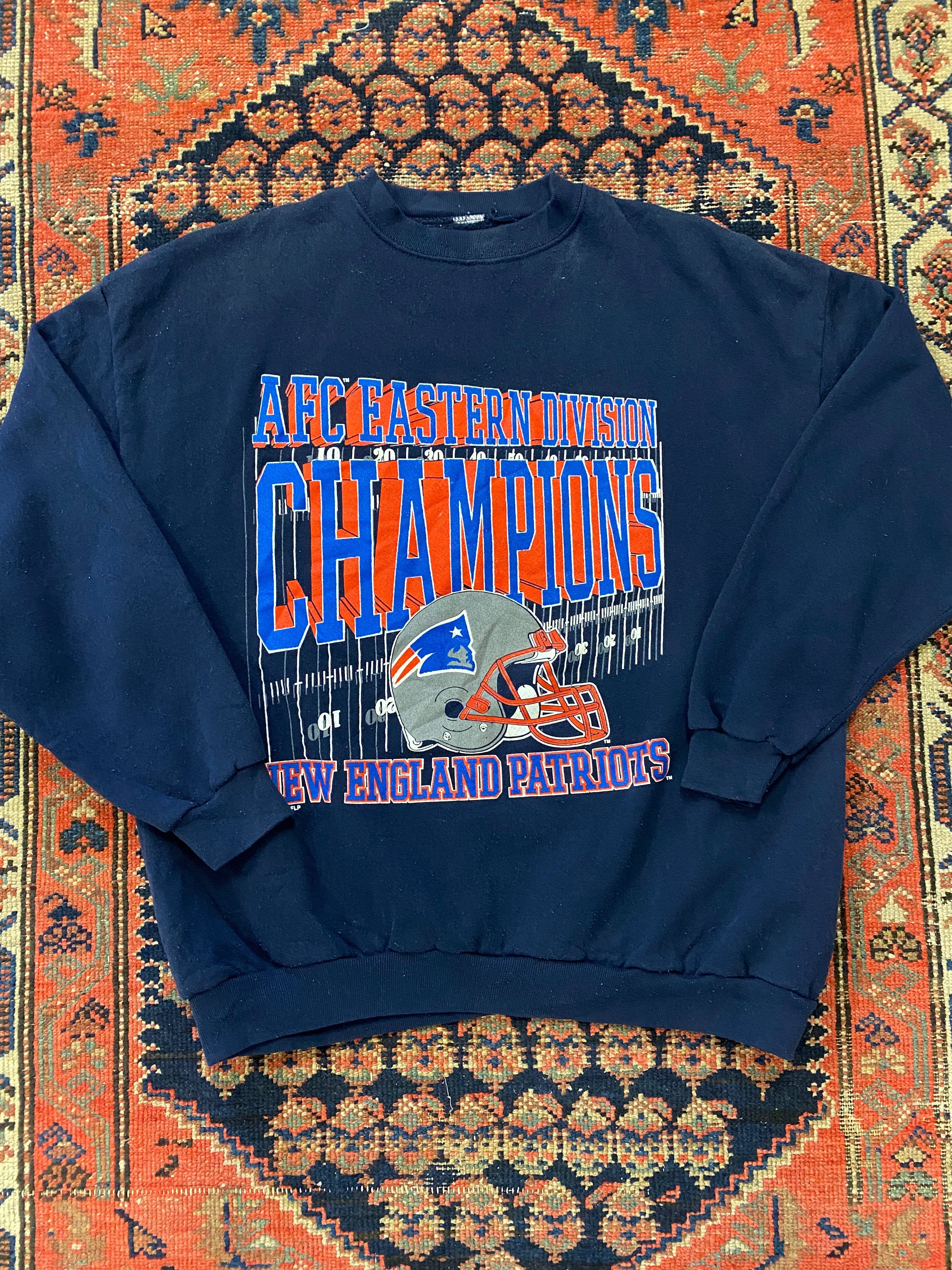 1996 New England Patriots Crewneck - L