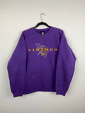 Embroidered Vikings crewneck