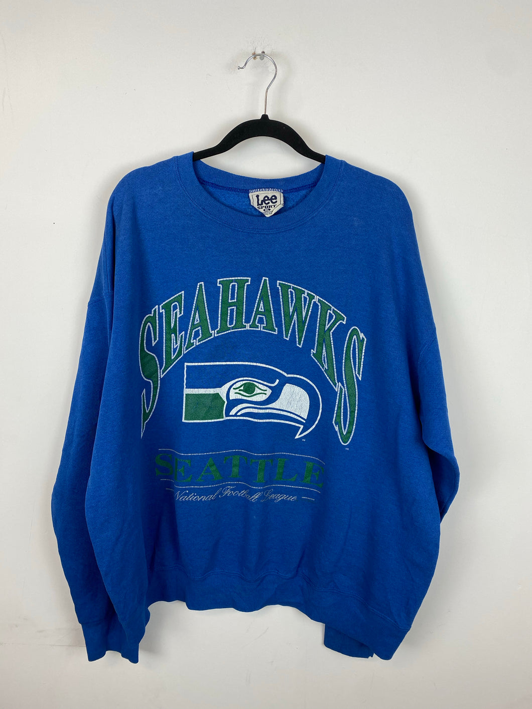 90s Seattle Seahawks crewneck - M