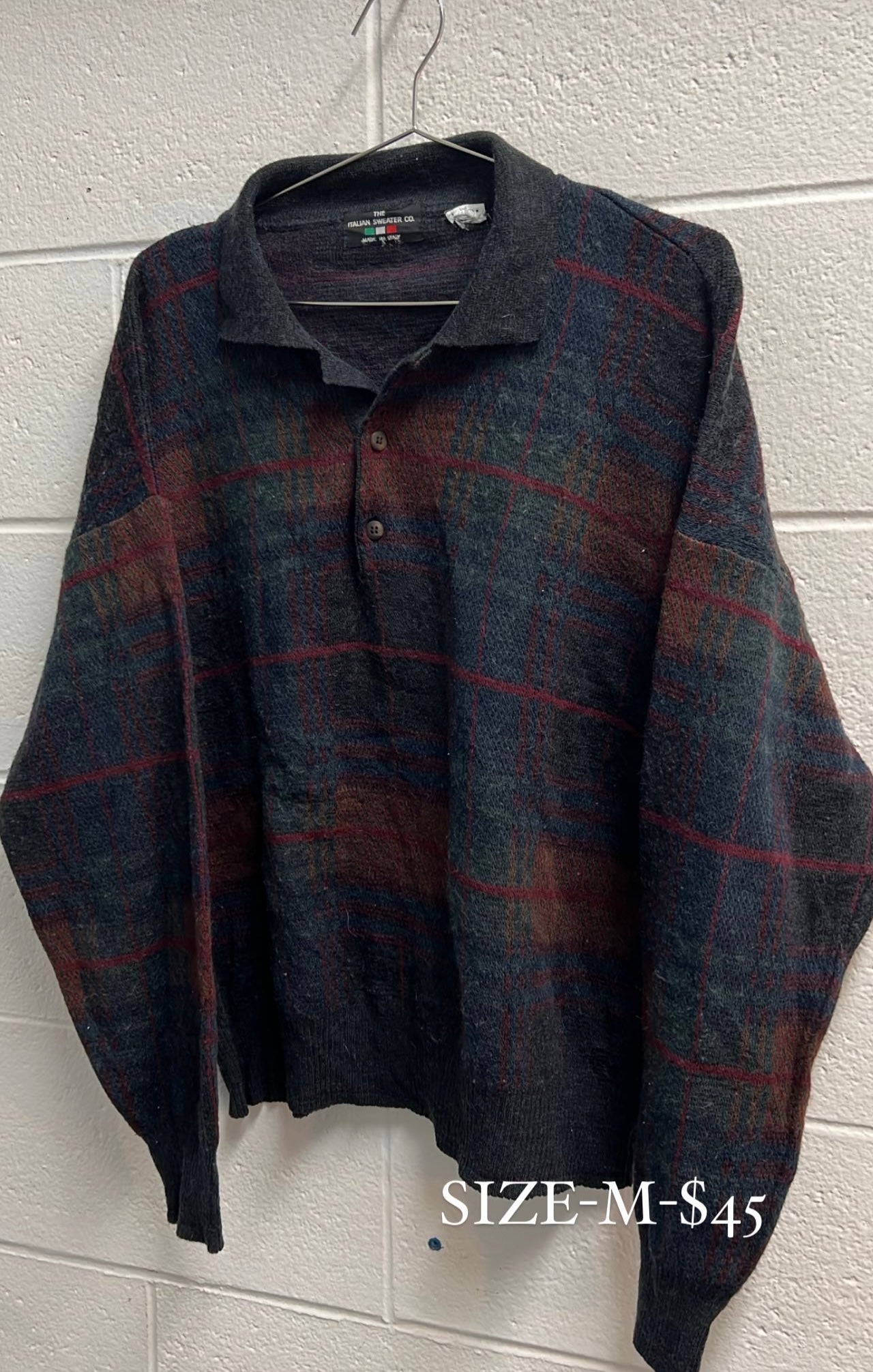 VINTAGE COLLARED KNIT
