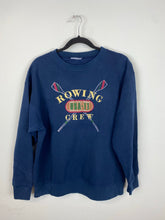 Load image into Gallery viewer, 90s embroidered Rowing crew crewneck - XS/S