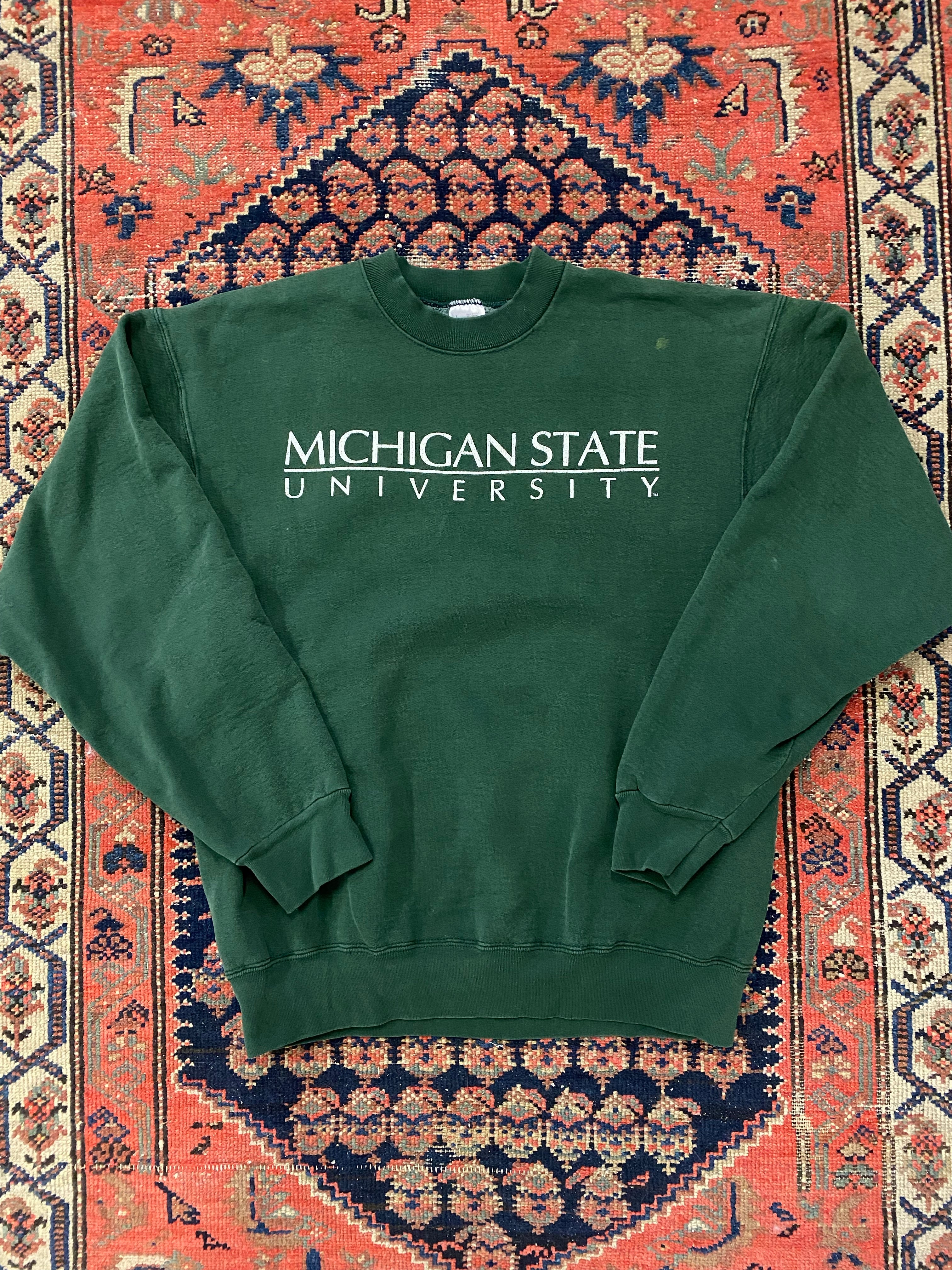 Vintage Michigan State Crewneck - M