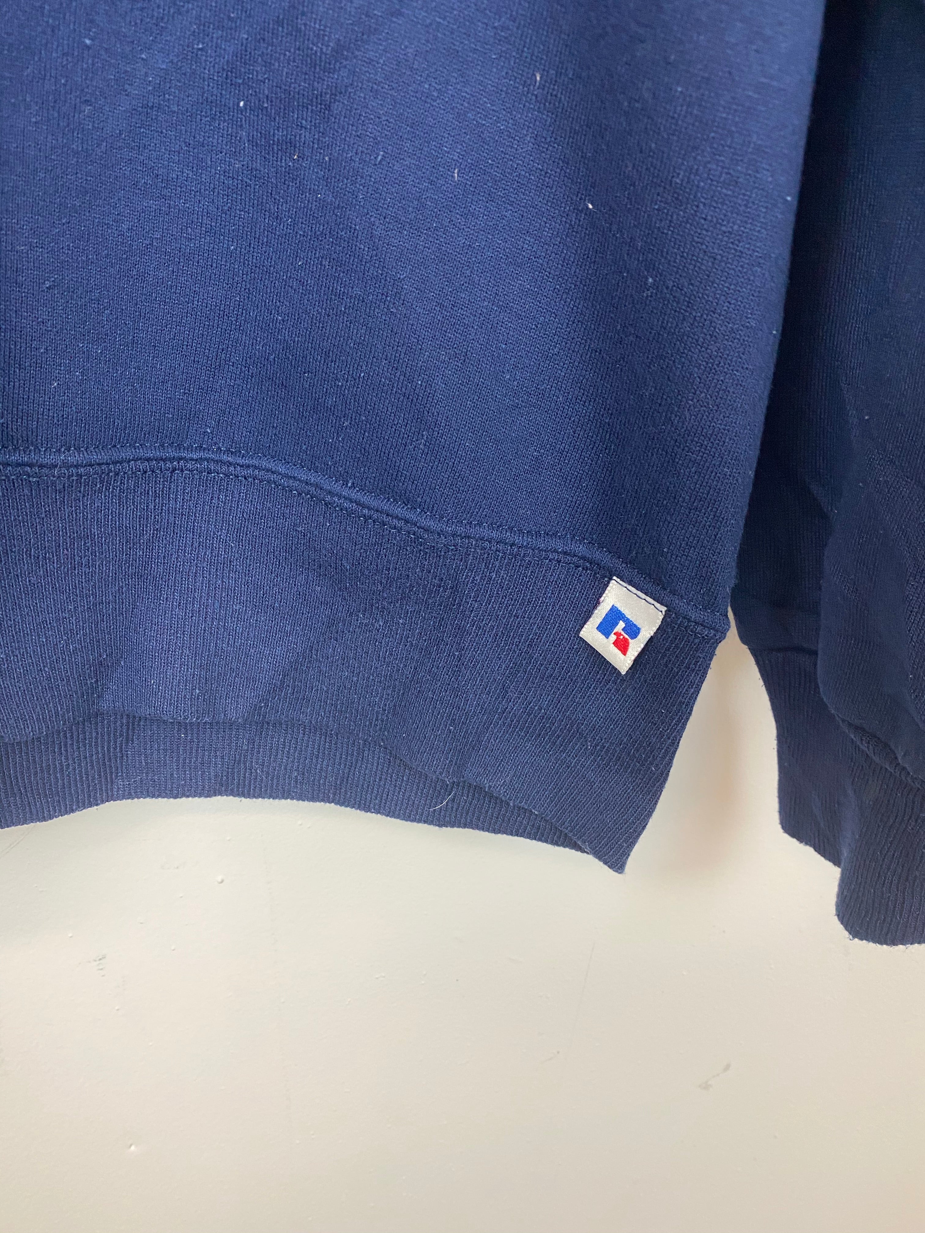 90s Made In USA Russell Crewneck - L