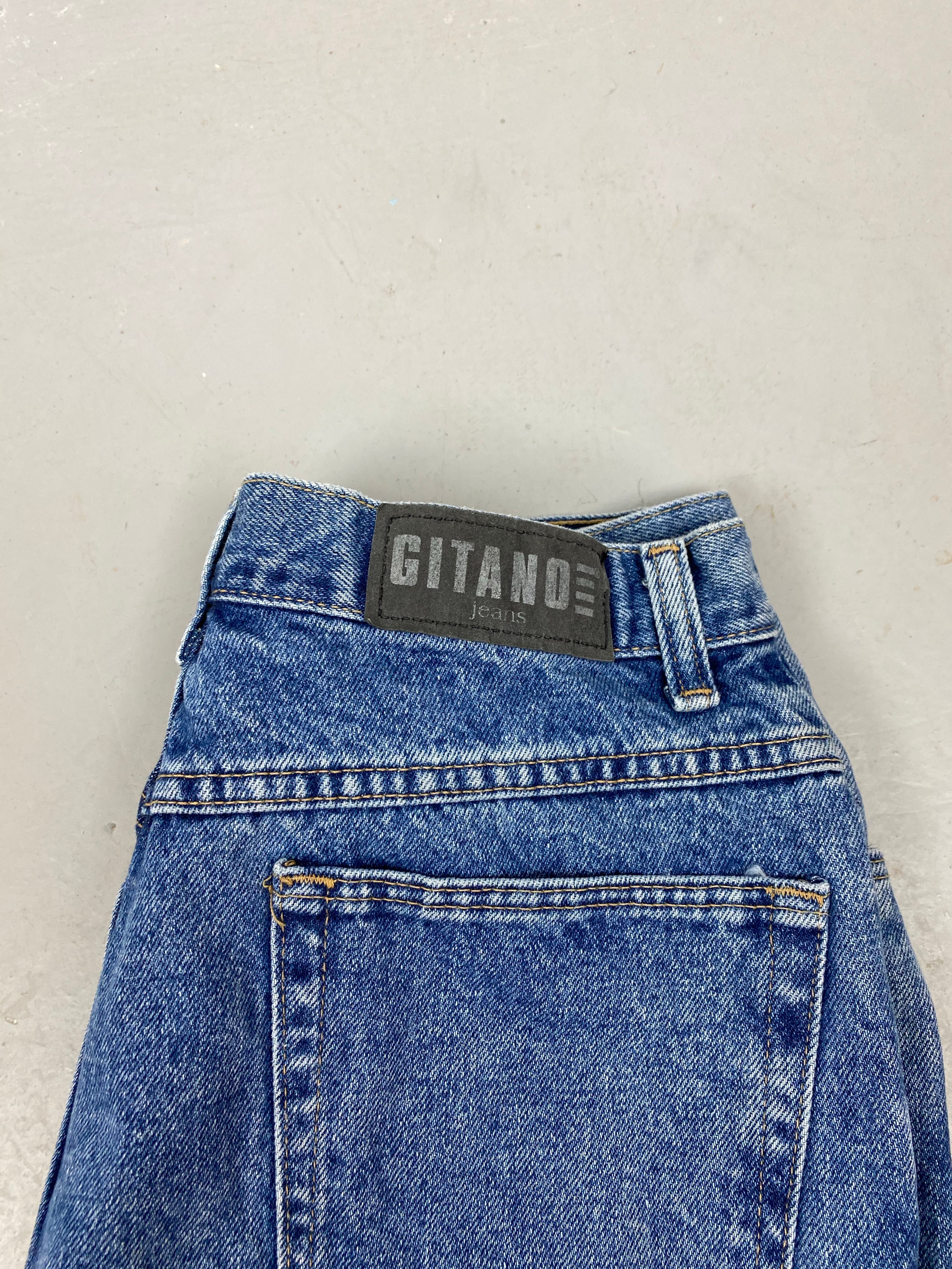 90s high waisted Gitano denim shorts - 29in