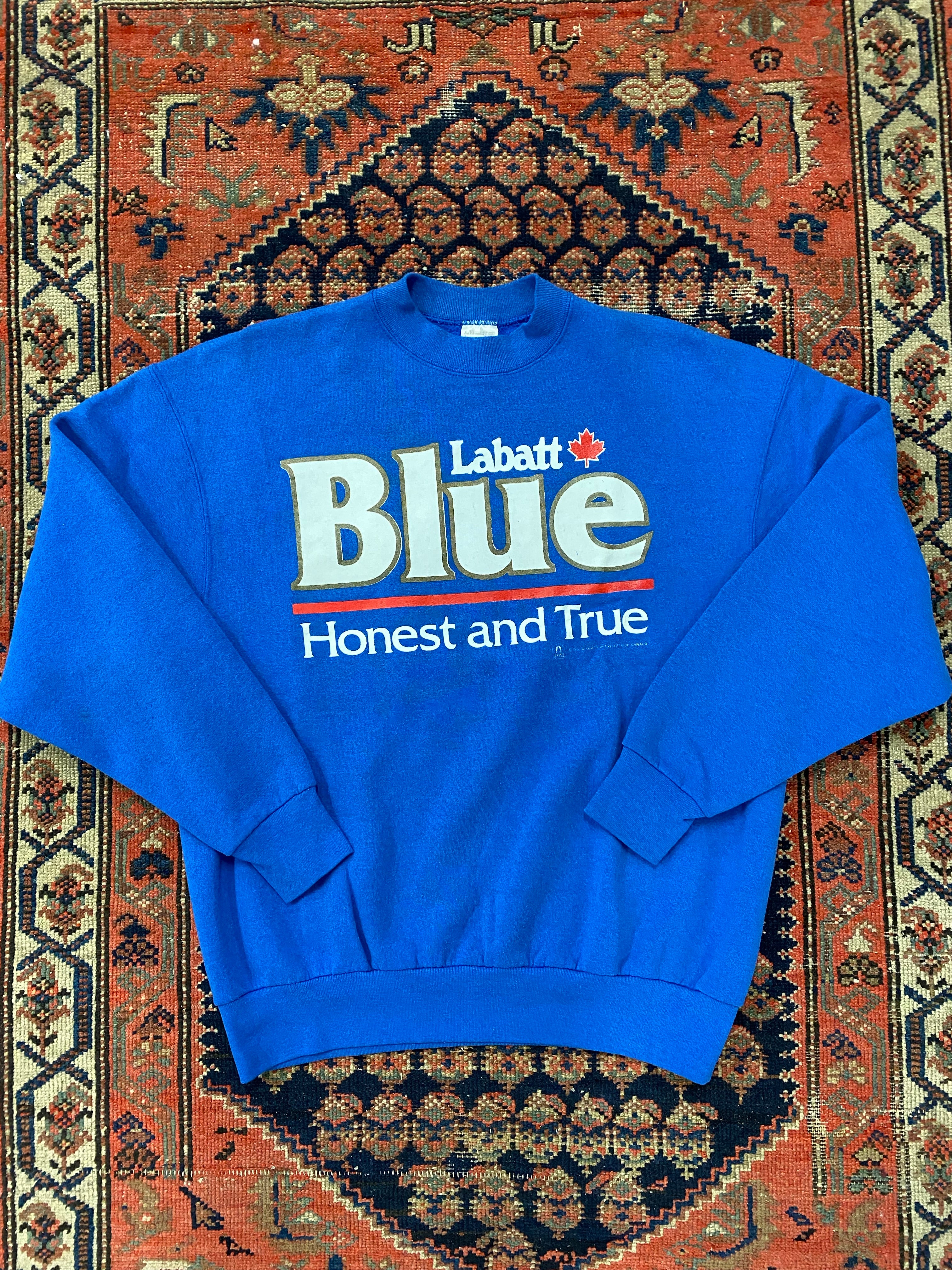 80s Labatt Blue Crewneck - M/L
