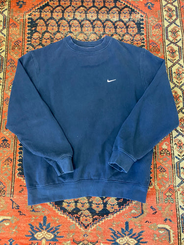 2000s Nike Check Crewneck - M