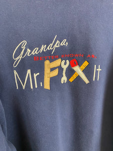 Oversized Grandpa crewneck - XXL