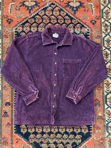 Vintage Thick Corduroy Button Up - WMNS M