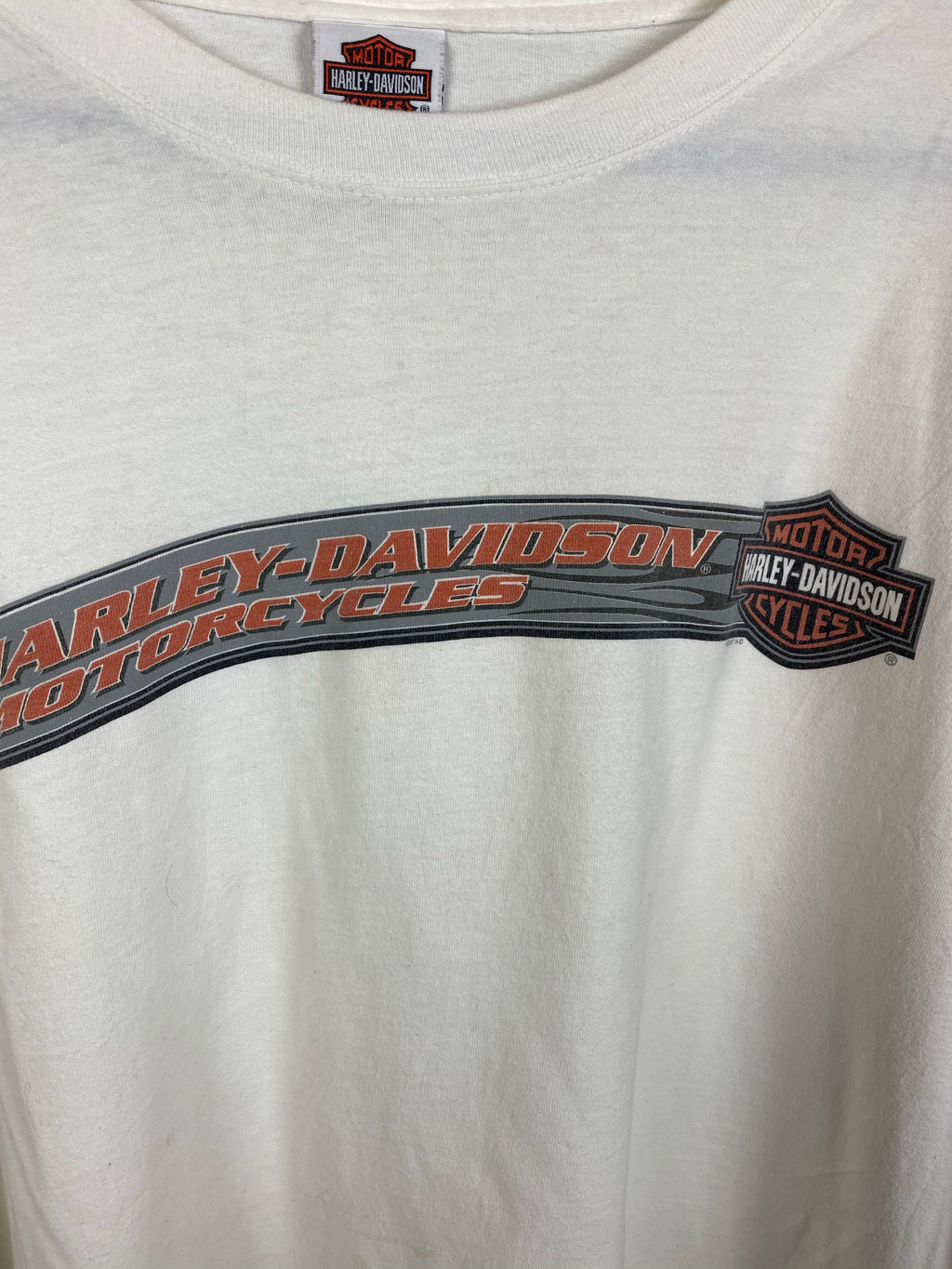 Vintage front and back Harley Davidson longsleeve - L