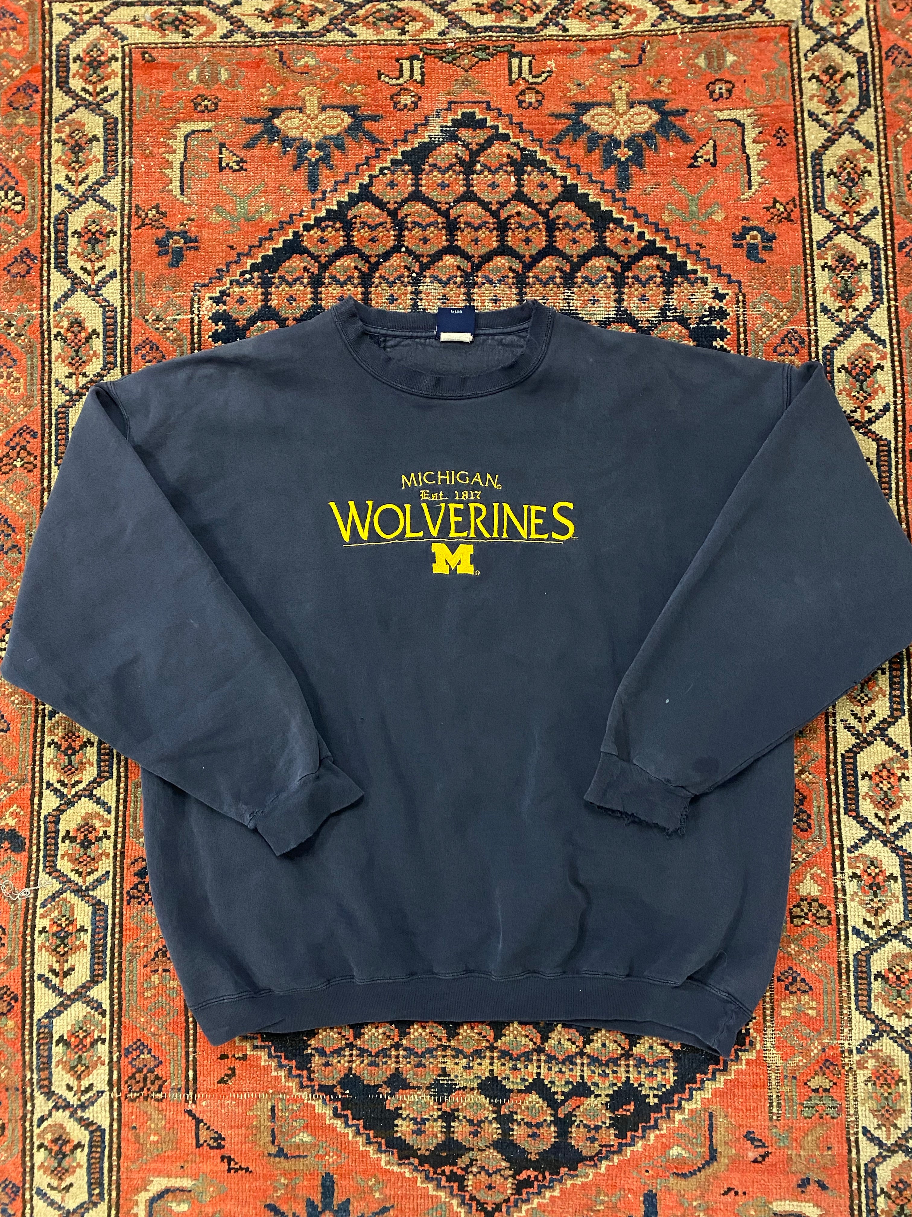 Vintage Michigan Crewneck - L