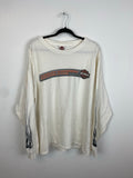 Vintage front and back Harley Davidson longsleeve - L