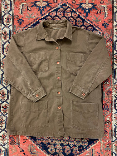 Vintage Light Brown Work Jacket - M