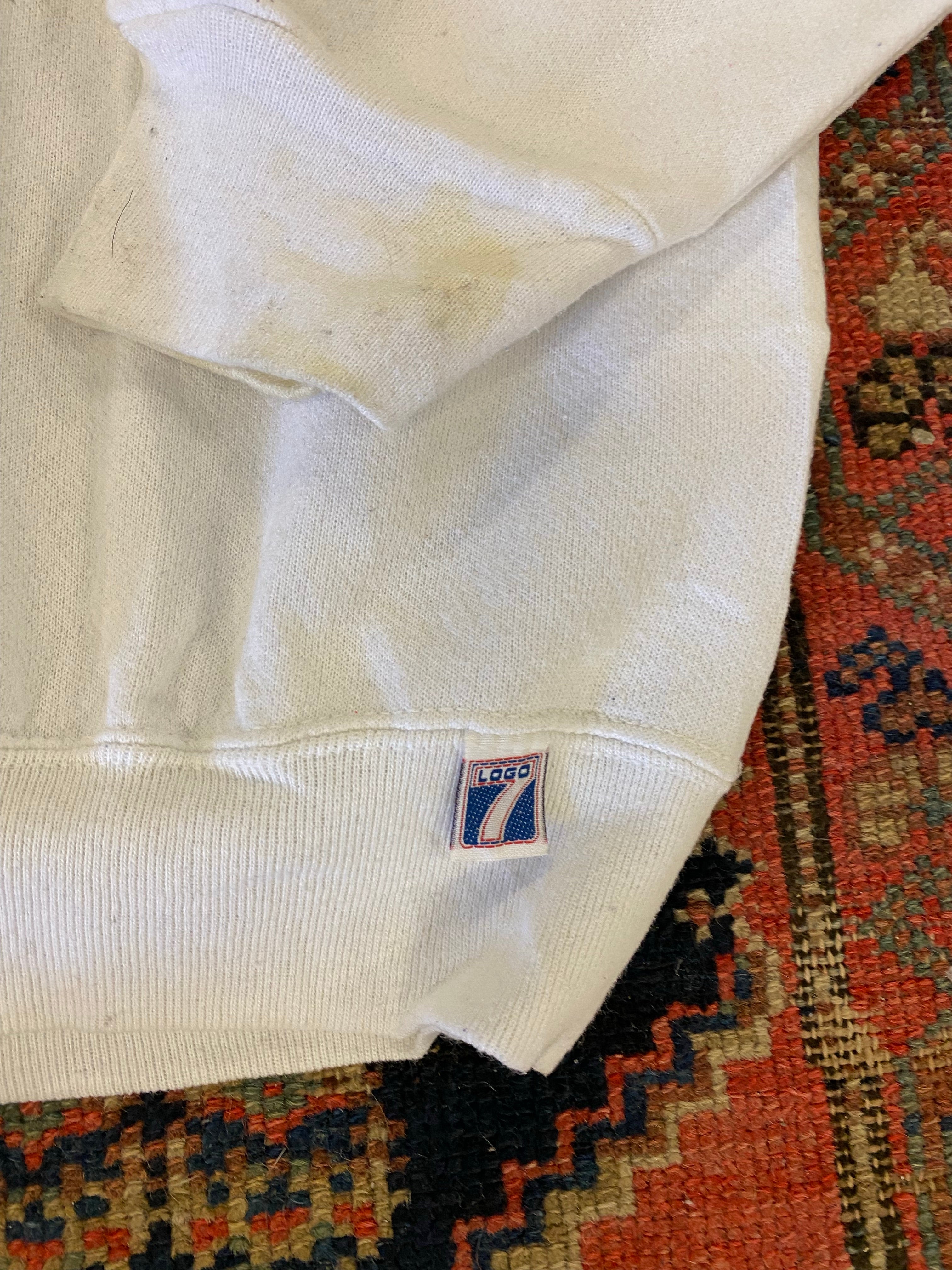 90s Embroidered Buffalo Bills Crewneck - L