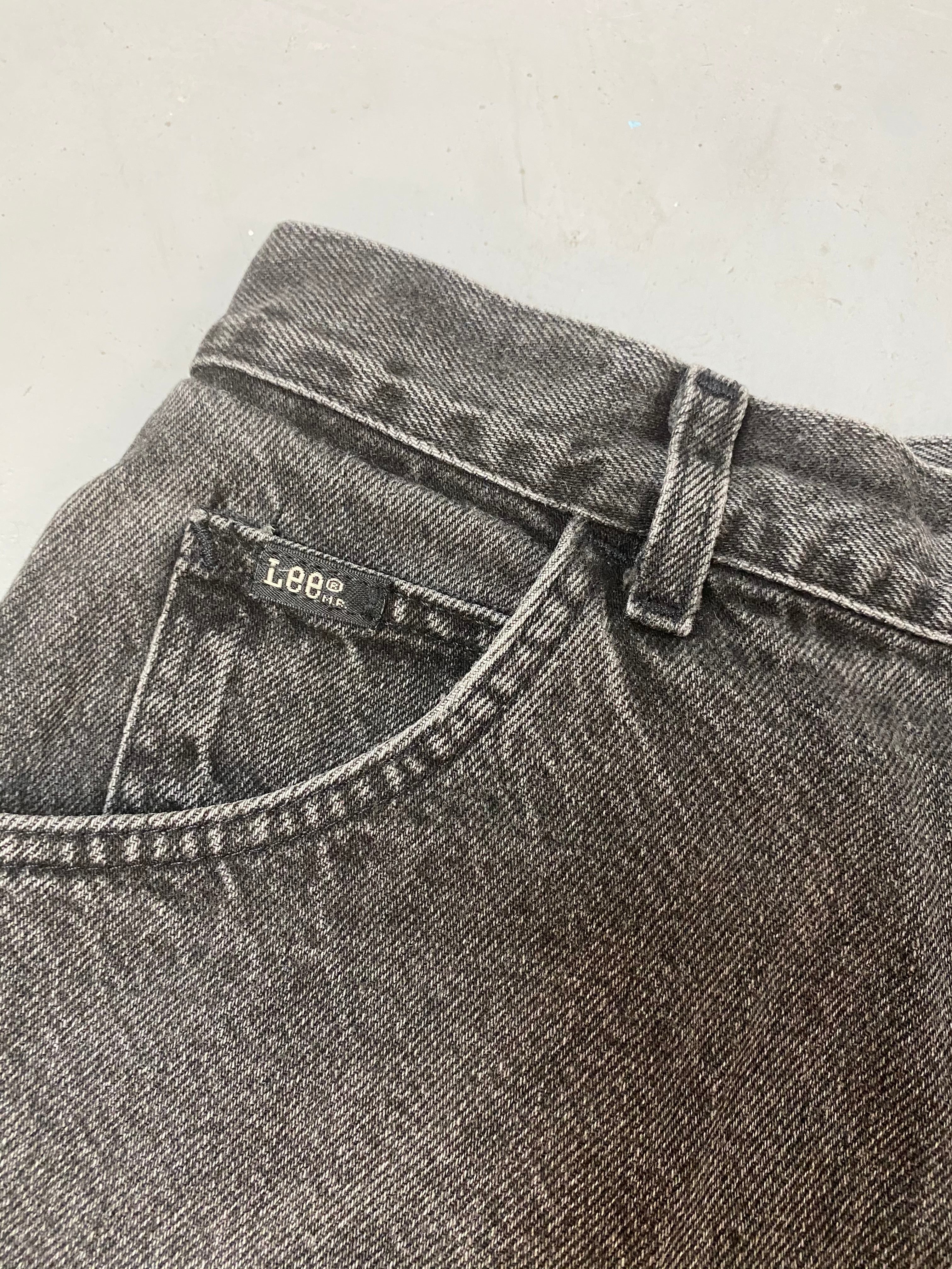 Vintage High Waisted Lee Denim Shorts - 30in