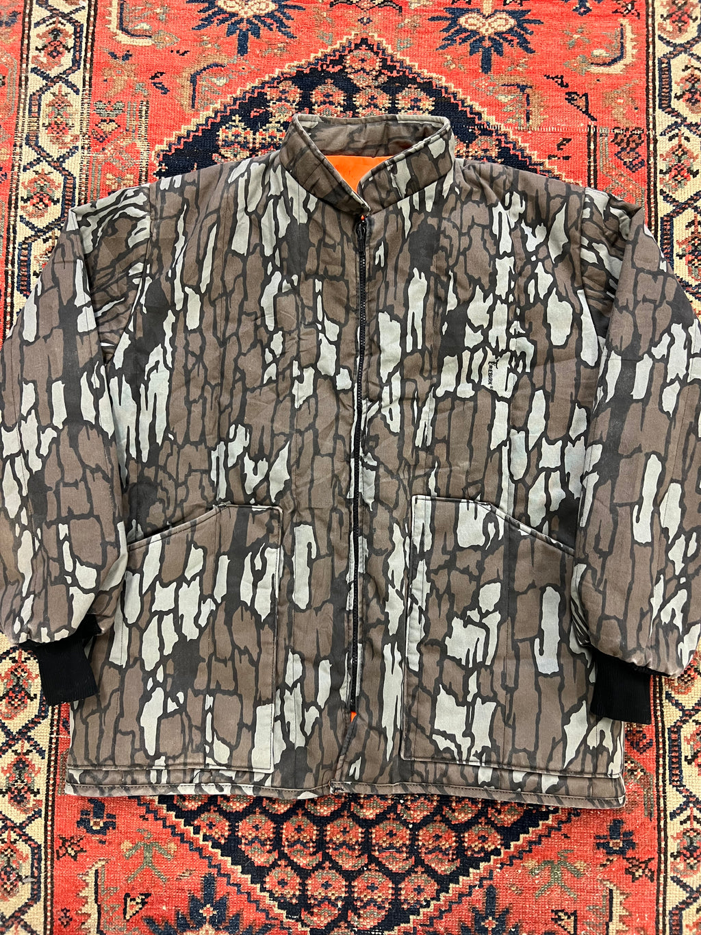 VINTAGE TREE CAMO JACKET - LARGE