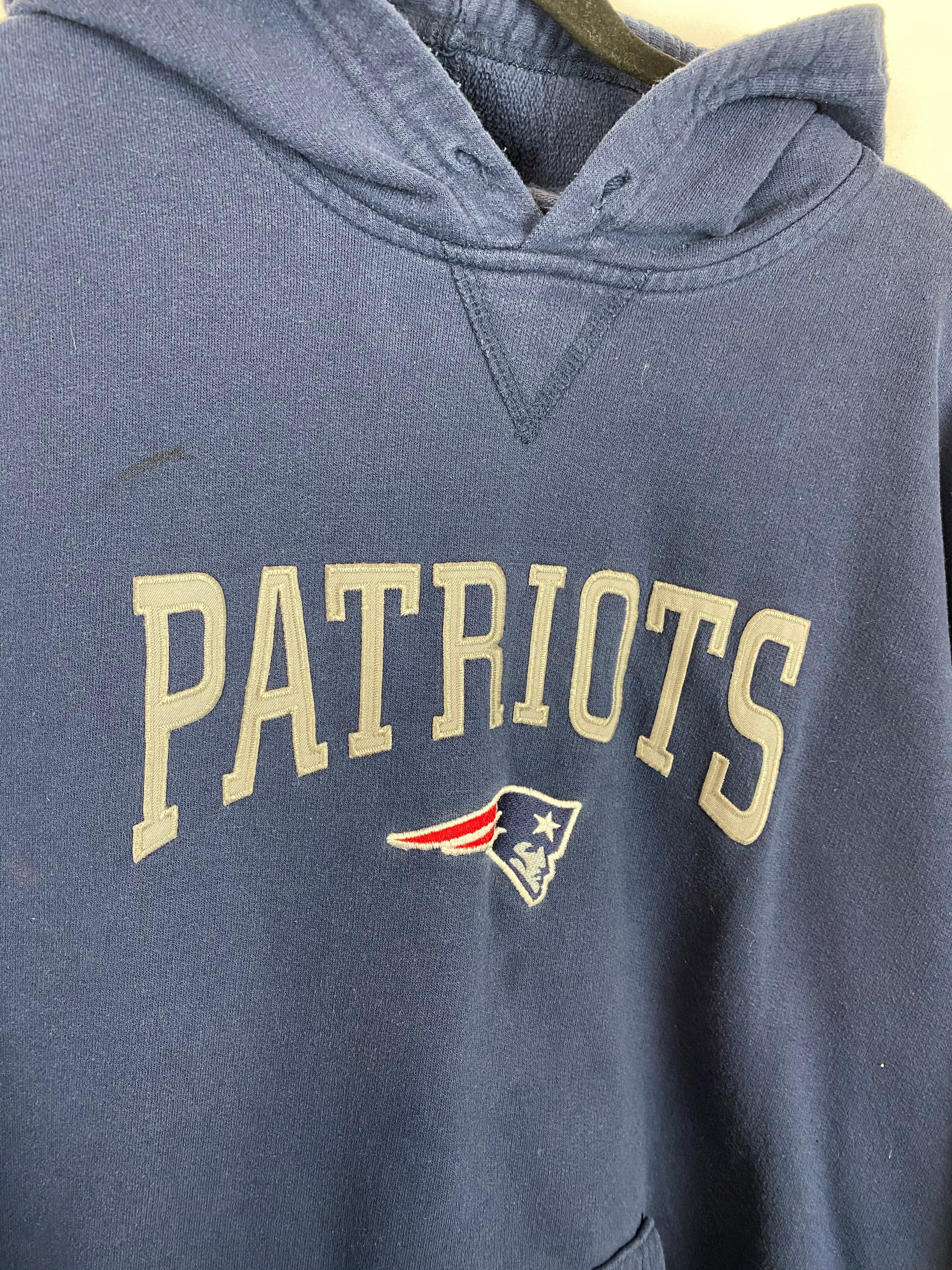 Vintage Patriots Hoodie - L