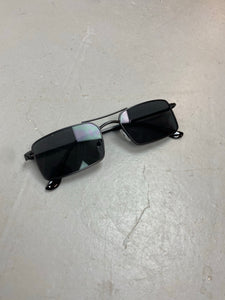 Black framed metal sunglasses