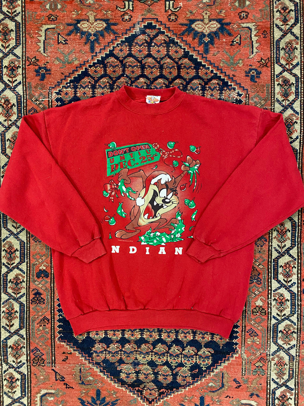 1995 Taz Indiana Crewneck - L