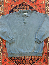 Load image into Gallery viewer, Vintage stone Wash collared sweater - Xl