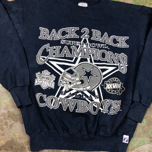 Vintage Cowboys Super Bowl Champions Crewneck