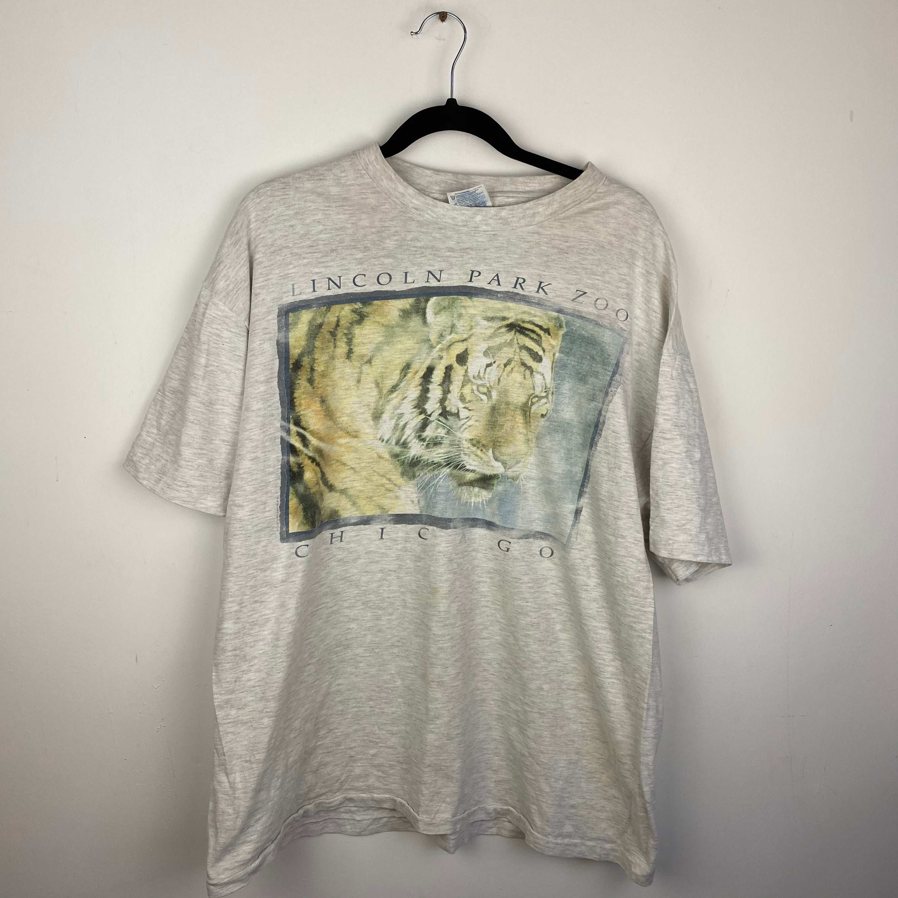 Vintage Tiger Lincoln Park Zoo T-Shirt - XL