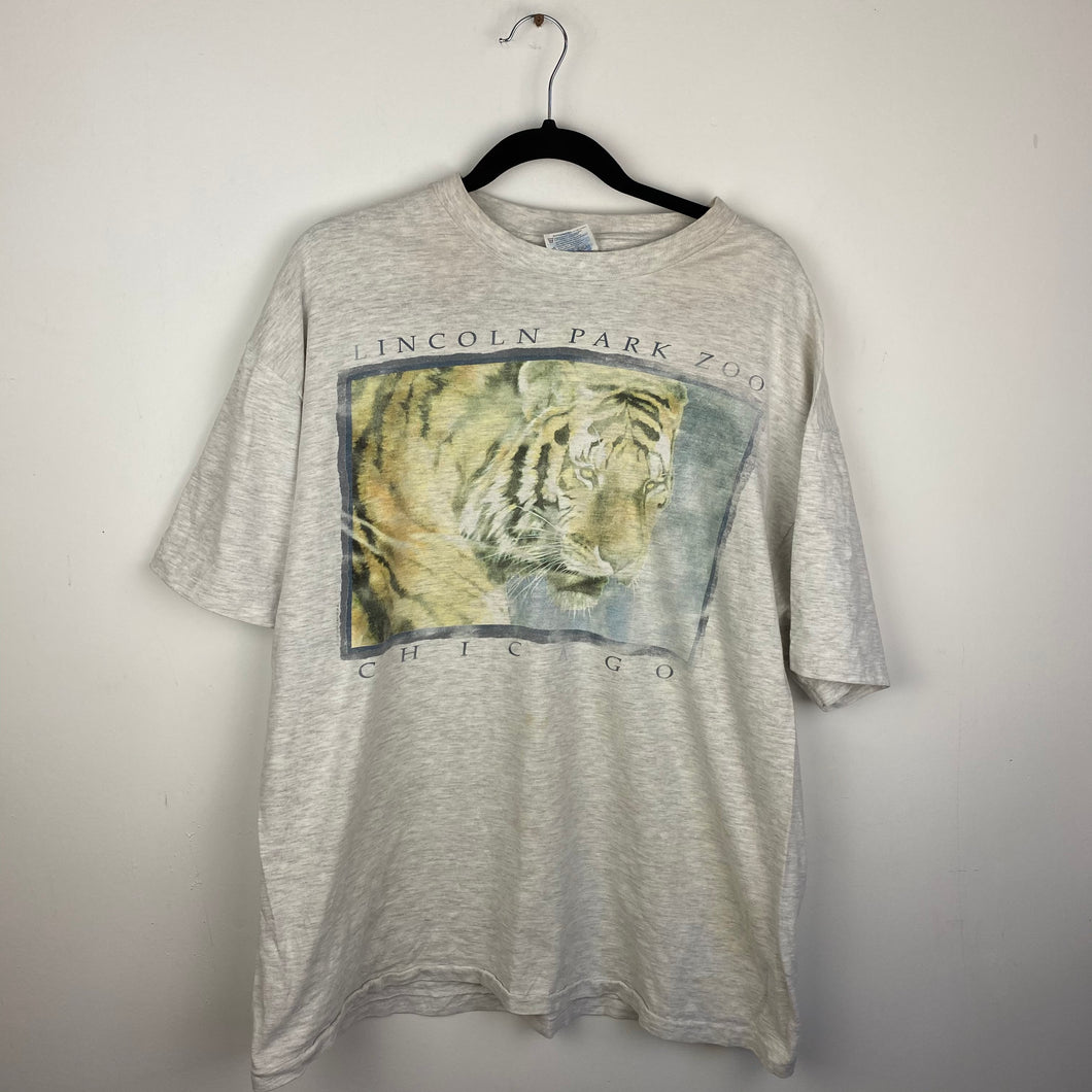 Vintage Tiger Lincoln Park Zoo T-Shirt - XL